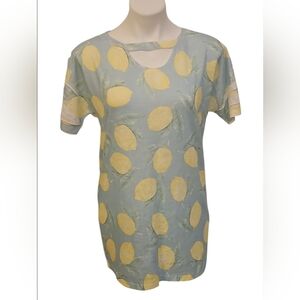 Promesa Lemon Print Women's Top